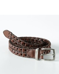 Haggar Braided Leather Belt