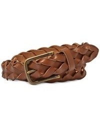 Fossil Tom Braided Leather Belt