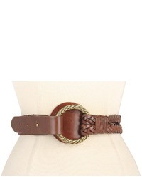 Lauren Ralph Lauren Lauren By Ralph Lauren Split Braid With Woven Etched O Ring Belt
