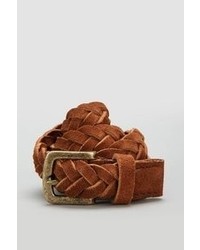 Urban Outfitters Braided Suede Belt