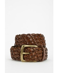 Urban Outfitters Ecote Braided Leather Belt