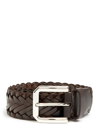 Brunello Cucinelli Woven Leather Belt