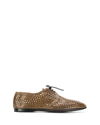 Dolce & Gabbana Woven Derby Shoes