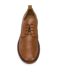 Moma Woven Leather Derby Shoes