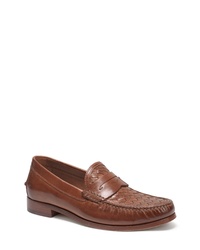 Trask Slade Water Resistant Woven Penny Loafer