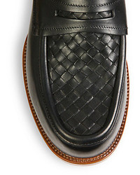 Bottega Veneta Woven Leather Loafer
