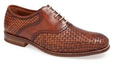 woven oxford shoes