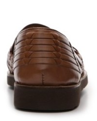 Brown Woven Leather Sandals: Sunsteps Barclay Huarache Sandal
