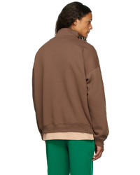 M.A. Martin Asbjorn Brown Turtleneck Ma Sweatshirt