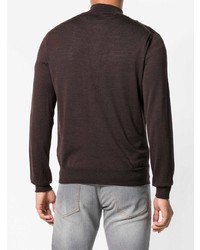 Eleventy High Neck Cashmere Sweater