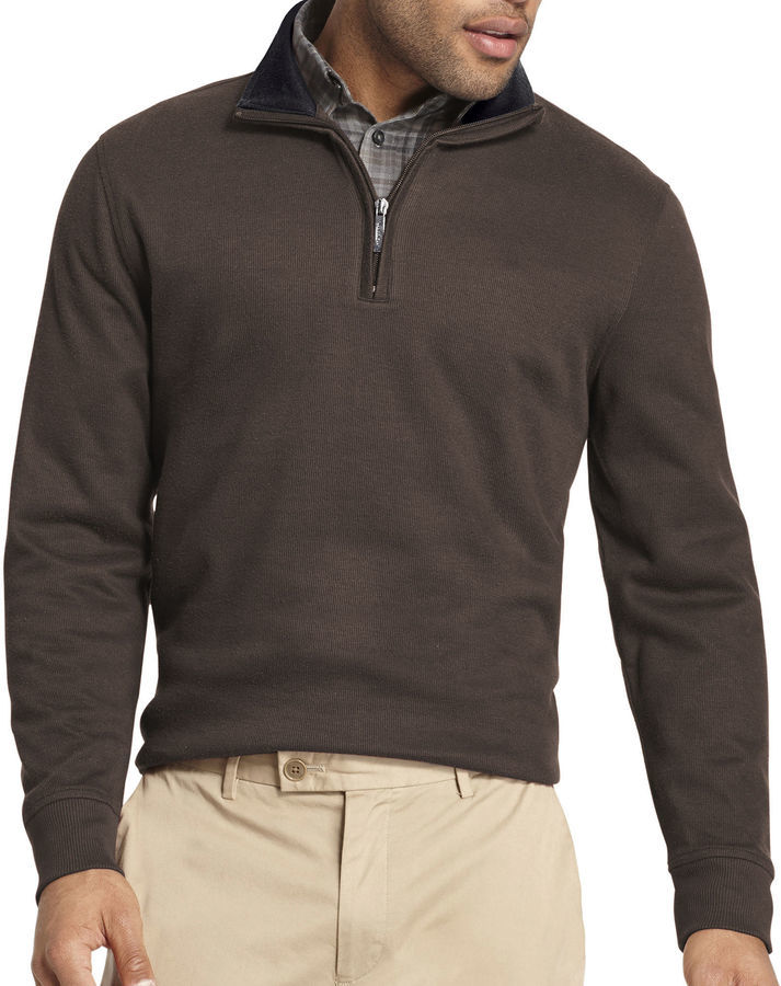 Long Sleeve Quarter Zip Pullover