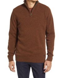 Barbour Nelson Wool Quarter Zip Sweater