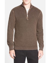 Tommy Bahama New East River Island Modern Fit Half Zip Sweater