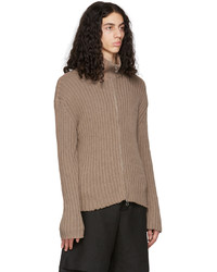 Edward Cuming Brown Cotton Sweater