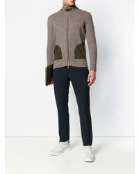 Doriani Cashmere Cashmere High Neck Zipped Sweater Unavailable