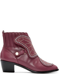 Sophia Webster Red Karina Butterfly Boots