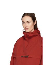 Polythene* Optics Red Windbreaker Jacket