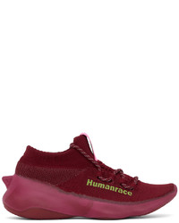 adidas x Humanrace by Pharrell Williams Burgundy Humanrace Sichona Sneakers