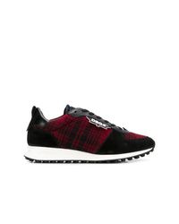 DSQUARED2 Checked Running Sneakers