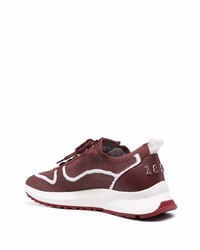Bally Davyn Contrast Trimmed Mesh Sneakers
