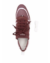 Bally Davyn Contrast Trimmed Mesh Sneakers