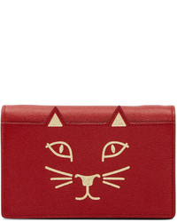 Charlotte Olympia Red Feline Bag