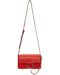 Chloé Red Small Faye Bag