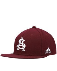 adidas Maroon Arizona State Sun Devils Baseball On Field Fitted Hat At Nordstrom