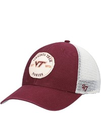 '47 Maroon Virginia Tech Hokies Howell Mvp Trucker Snapback Hat At Nordstrom
