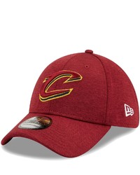 New Era Wine Cleveland Cavaliers Shadow 39thirty Flex Hat