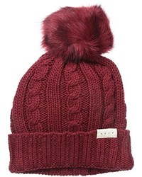 Neff M Cable Beanie With Faux Fur Pom