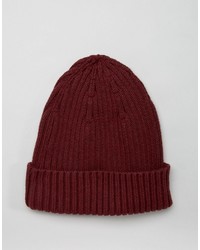Fred Perry Ribbed Logo Beanie
