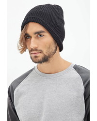 Forever 21 Slouchy Waffle Knit Beanie