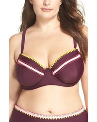 Jessica Simpson Plus Size Underwire Bikini Top