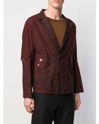 Isaac Sellam Experience Blazer Jacket With Stapled Back Details
