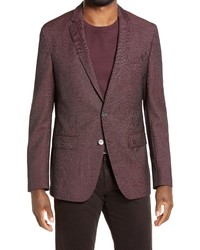 BOSS Hartlay Slim Fit Solid Wool Sport Coat