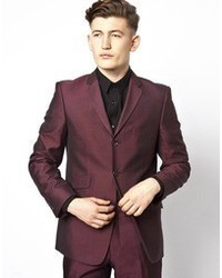 Merc Suit Jacket In Tonic Fabric