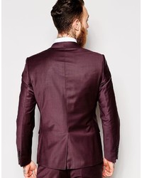 Noose Monkey Noose Monkey Suit Jacket With Shawl Lapel In Super Skinny Fit