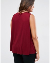 Asos Curve Curve Girly Swing Top