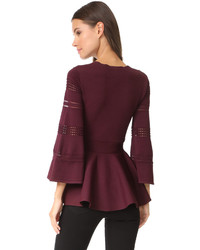 Carven Long Sleeve Top