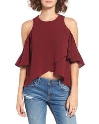The Fifth Label Lovers Friends Cold Shoulder Blouse