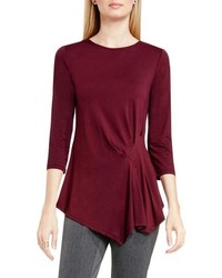 Vince Camuto Side Pleat Asymmetrical Top