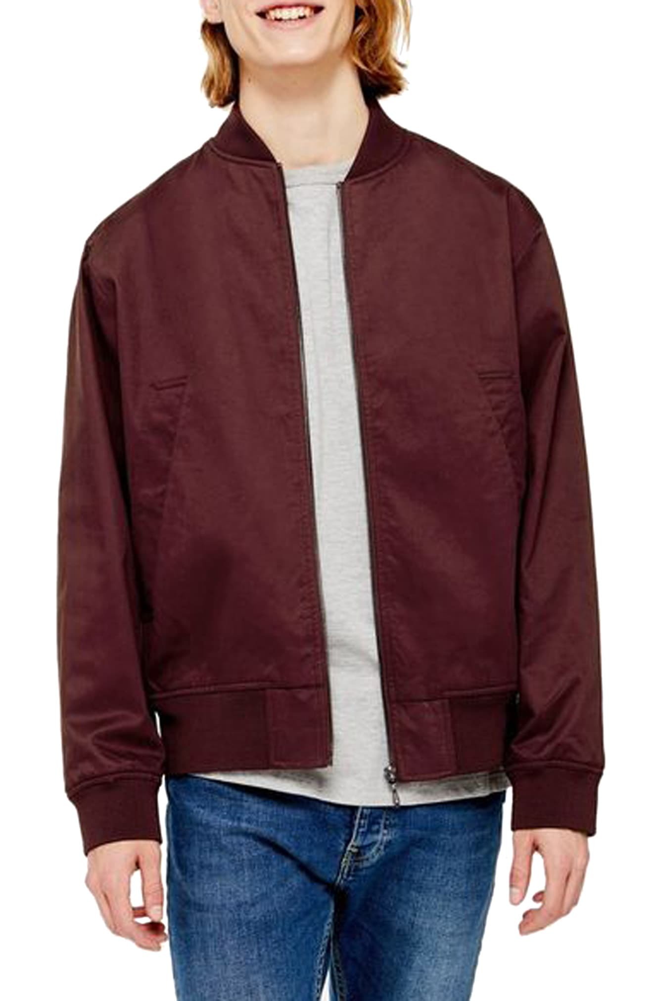 Topman Anthony Bomber Jacket, $42 | Nordstrom | Lookastic