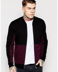 Topman Burgundy Bomber Jacket | Where to buy & how to wear