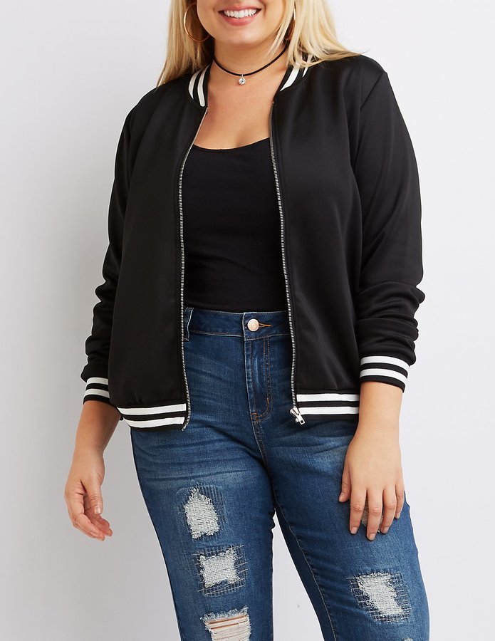 charlotte russe plus size blazers