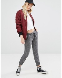 Pull&Bear Faux Fur Lined Bomber