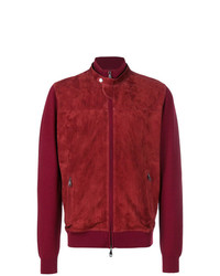 Brioni Fitted Bomber Jacket