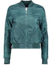 Boohoo Harriet Bomber With Contrast Lining