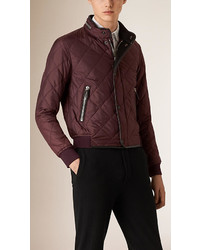Burberry Quilted Bomber Jacket