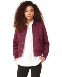 Whistles Quilted Bomber